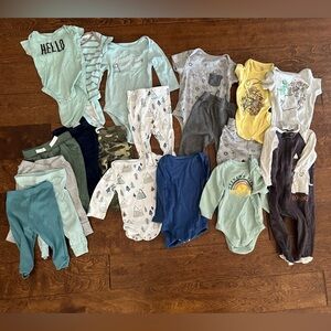 Bundle of 3-6 baby clothes